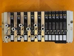 Rexroth Air Manifold With (11) Valves 0820 055 101, 501, 601,. Fixed Price $759.99.