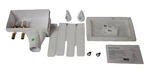 Oatey Eliminator 38642 Bottom Mount Knockout 1/4 Leverwashing Machine Outlet. Fixed Price $55.30.