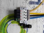 Koganei A041E1 Solenoid Valve With 041M4A Manifold. Fixed Price $20.00.