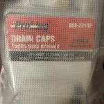New!! 9 Count Proline Drain Caps Waste & Washer 3 Packs 881-221RP. Fixed Price $12.90.