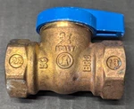 Brs Heavy Duty 3/4" Fip Female Threaded Full Port Water Shutoff Ball Valve Italy. Fixed Price $9.99.
