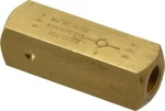 Parker C200B 3 Gpm Npt Inlet Brass Hydraulic Check Valve, 1/8-27 Thread. Fixed Price $54.06.