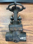 Rp&c CR13 CLASS-800 3/4" Steel Gate Valve EF57D A105N (VR2). Fixed Price $35.00.