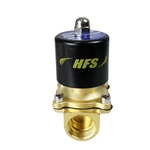 Hfs(r) Electric Solenoid Valve Copper Normally 110V 1/2IN Npt, Black. Fixed Price $40.99.