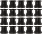1/4" Black End Caps (pack Of 20) Loc-line Usa 49447-BLK. Fixed Price $18.10.