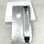 Omega Engineering FL7503 Variable Area Flow Meter 0.2-2 Gpm Liquid With Plate. Fixed Price $61.86.