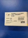 Parker R-23 Normally Closed Solinoid Coil Assembly 24V. Fixed Price $25.00.