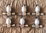 Motoyama SUSF316L Pneumatic Valve Normally Closed Ucv Series Lot Of 10 K - 1/4. Fixed Price $239.99.