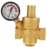 DN15 Water Pressure Regulator Npt 1/2" Adjustable Brass Reducer Gauge Meter. Fixed Price $26.99.