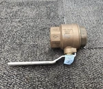 Apollo 77CLF-108-01A 2" Bronze Ball Valve 600CWP Max Temp 450 Psig. Fixed Price $109.99.