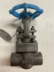 Smith 0800-0000U Gate Valve 3/4" Class Fnpt X Sw A105N Forged Steel Trim #8. Fixed Price $55.33.