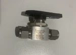 Swagelok 40G Series Ball Valve, 3/8" Od Tube, SS-43GS6 Stainless Bar Handle. Fixed Price $69.99.