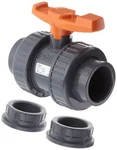 Gf Piping Systems Pvc True Union Ball Valve With Full Port Two Piece Ptf Seat. Fixed Price $92.47.