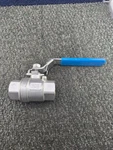 Haitima 1" CF8M 2000 Wog Ball Valve Blue Lever Handle D39A. Fixed Price $39.99.