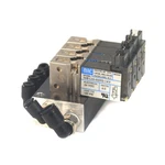 (lot Of 4) Mac 34B-L00-GDFD-1KV 2-WAY Solenoid Valve W/ Circuit Bar & Elbow Conn. Fixed Price $145.29.