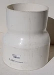 New Gpk Hub Reducing Solvent Weld Sdr 35 Sewer Coupling Pvc X 10" 209-0810. Fixed Price $199.99.