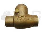 New Stockham 125 Brass Swing Check Valve 1" 200CWP. Fixed Price $44.00.