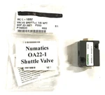 Numatics 1/8 Inch Shuttle Valve Model# OA22-1 Nos. Fixed Price $70.71.