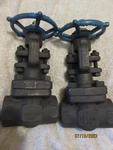 Velan 800 1-1/4"?? Globe Gate Valve Lot Of 2 A105N. Fixed Price $65.55.
