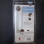 Foot Lok Stop Bathtub Drain Kit, 1/2 Keeney K630PVCVB Venetian Bronze. Fixed Price $11.99.