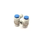 Lot Of Smc AS4211F Pnuematic Flow Control Valves R1/2", 10MM, 0.1MPA. Fixed Price $25.00.