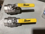 Sharpe 50M760 CF8M 2IN Npt Ball Valve Stainless Steel 1000CWP Lot Of New. Fixed Price $129.99.