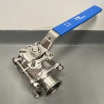Tcw Equipment 3" SS304 Stainless Steel Manual Ball Valve 1000WOG. Fixed Price $125.00.