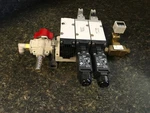 Smc VP744-5DZ1-04N-X555 Pneumatic Solenoid Valve Manifold Assembly (kb). Fixed Price $650.00.
