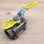 Apollo 82-144-27, Ball Valve, 3/4" 600 Wog, Brass Used. Fixed Price $21.65.