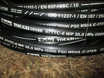Parker Hydraulic Hose 471TC-6 3/8" 50' Two Wire 100R16. Fixed Price $233.50.