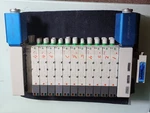 Smc Pneumatic Solenoid Valve Manifold Assembly. Fixed Price $114.00.