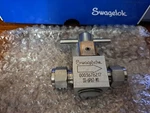 Swagelok SS-6P6T-M1 , 3/8" Quarter Turn Plug Valve With Stainless Handle. Fixed Price $77.35.