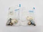 Lot Of New Festo 151562 GRLZ-1/8-NPT-1/4-B One-way Flow Control Valve. Fixed Price $34.95.