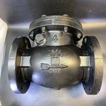 Milwaukee 4" Swing Check Valve Flanged 125S, C121 - Never Used!. Fixed Price $225.00.