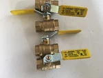 New 1/2" 943202 Brass Ball Valve No Lead Full Port G/lp Shutoff 600 Wog. Fixed Price $15.60.