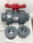 6 EA,3/4 In. Plastic Pvc Full Port Npt Socket Weld 150# Ball Valve FNW350NAEF. Fixed Price $85.00.