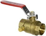 Mueller Industries 107-754NL Fip Waste Ball Valve, 3/4-INCH. Fixed Price $25.99.