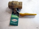 Atlantic 1" Ips Full Port Threaded Ball Valve Lead Free Psi 600T001-NL. Fixed Price $14.25.