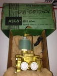 Asco 831645 Solenoid Valve, 3/4 In Nc, Brass, Air- Water- Oil "nos" 115 Volt. Fixed Price $155.00.