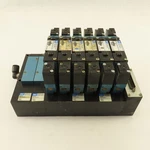 Mac 92B-FAB-BJ4-DM-DDAP-1DM Pneumatic Valve Bank 5/3 Way Open Center 24VDC Coil. Fixed Price $273.73.