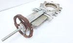 Flow Control Components MSS-SP-81 Stainless Flanged Manual Knife Gate Valve 6IN. Fixed Price $286.90.