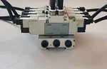 Ckd 4GA230-E2 Solenoid Air Valves Qty 5 W/manifold Assembly- Free Shipping. Fixed Price $249.99.