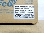 Griffco, BPM050-P, Back Pressure Valve, 10-150 Psi, 1/2" Npt BPM050P New. Fixed Price $129.97.