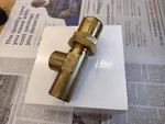 Used Parker 632B-12-1/2-2 Brass Hydraulic Valve Pressure Control. Fixed Price $70.00.