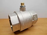 Bugatti 4 CW617N 150 Wsp 600 Wog DN90 PN20 Nickel Over Brass Full Port. Fixed Price $862.92.