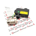Enolgas R2876P00 Electrically Actuated Stainless Steel Ball Valve, 24VDC, 1"BSP. Fixed Price $225.00.