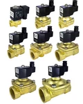 2-WAY Brass Solenoid Valve Nbr Seals Din Gas Air Water Oil Electric Pneumatic. Fixed Price $111.83.