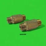 1/2'' Nptf Brass Thread Check Valve , Spring Loaded Mcmaster 7775K64 Lot Of. Fixed Price $29.99.