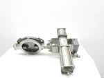 Keystone 350-159 V100 Pneumatic Stainless Wafer Control Valve 8IN. Fixed Price $640.75.