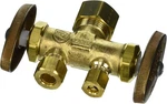 Brasscraft CR1900DVSXR 1/2 Comp Inlet 3/8 1/4 Od Dual Outlet Valve. Fixed Price $79.97.